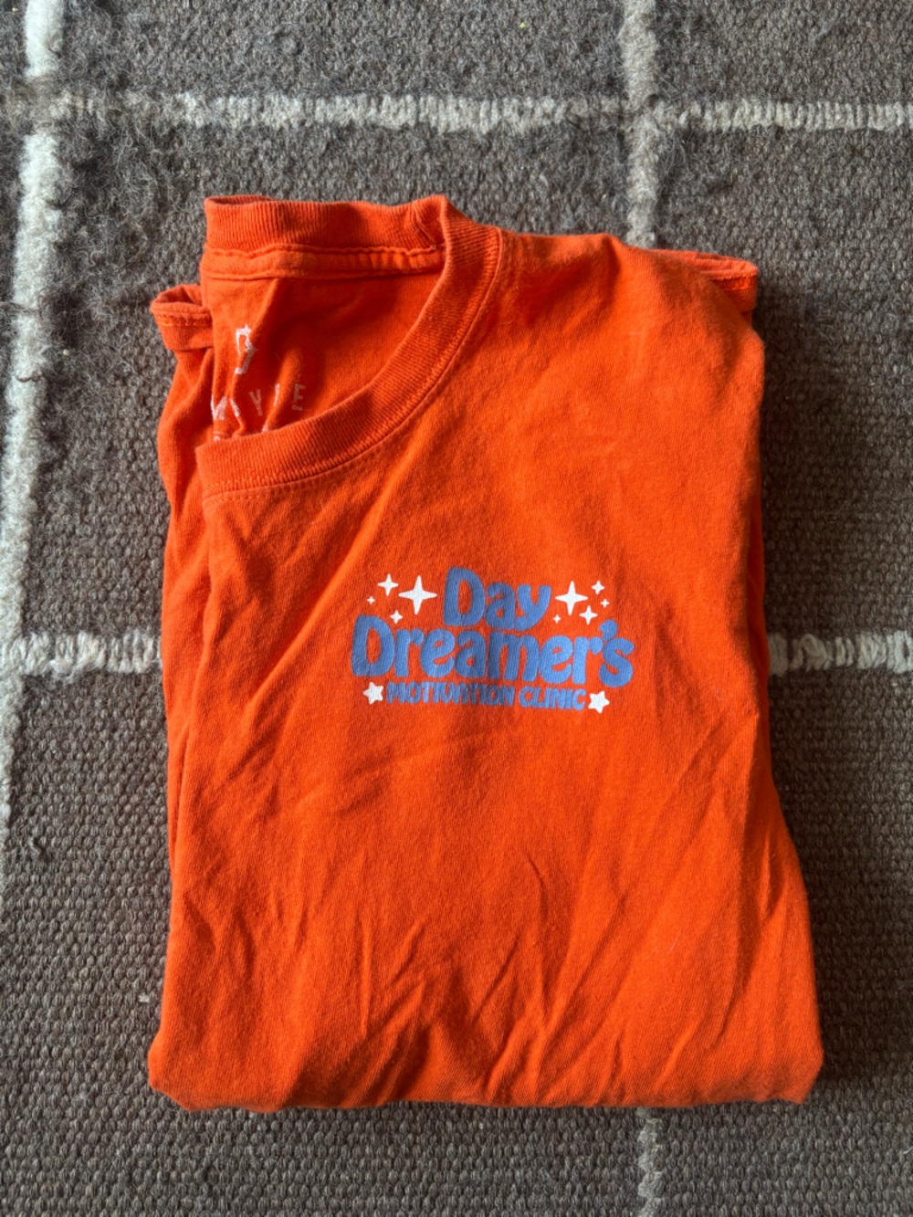 Empyre Orange Graphic Logo Tee